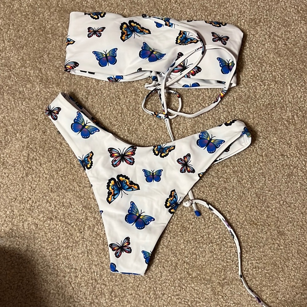 Butterfly swim suit